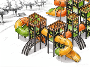 Игровые комплексы для старшего возраста