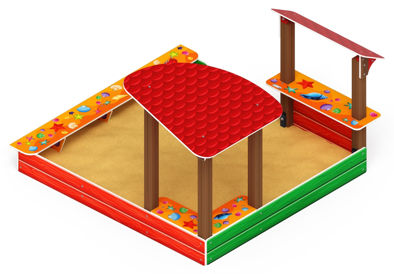 Песочный дворик (Ракушки) - ИО 6.01.01-01