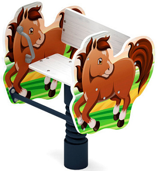 Лошадка - Качалка на пружине - ИО 22.01.06-01.И1