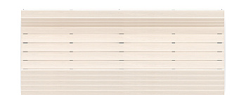 Скамья - МФ 42.02.05-21 (Беленый дуб) Д:2400  (под анкера)