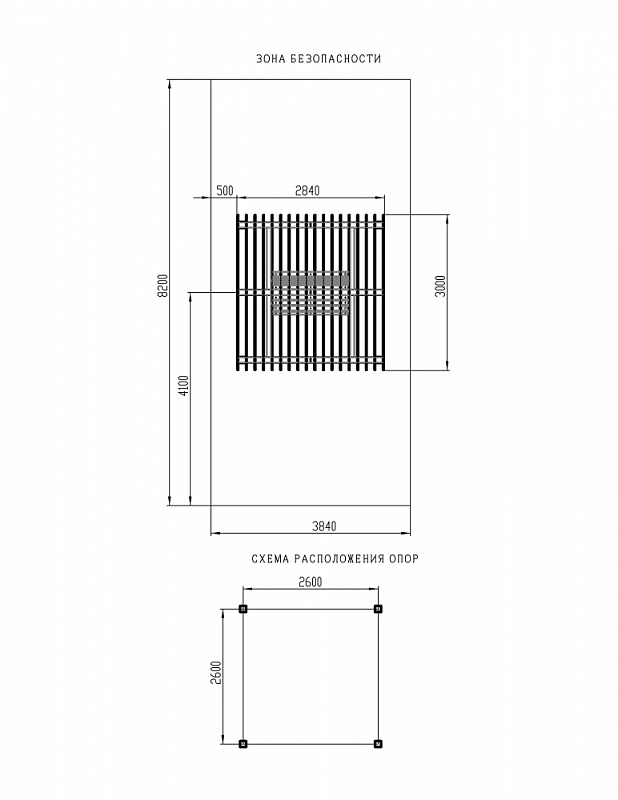 Пергола с диваном - МФ 78.02.01-01.И1 /без поликарбоната/