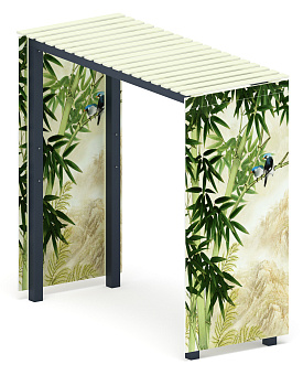 Пергола (Бамбук) - МФ 77.06.01-03 /без поликарбоната/