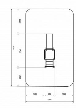 Горка Малыш - ИО 41.01.01 - H=750