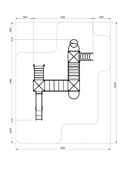 Навина (Геометрия) - ДИК 2.09.06-02 - Игровой комплекс H=1500