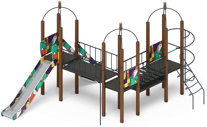 Навина (Геометрия) - ДИК 2.09.06-02 - Игровой комплекс H=1500