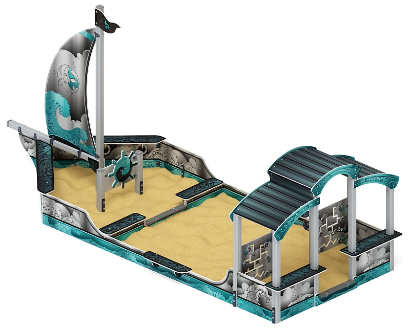 Песочный дворик Морской Яхта (Лагуна) ИО 6.03.01-05