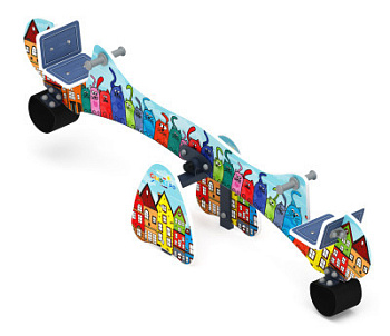 Качалка балансир со спинкой - ИО 21.Д.14.01-01