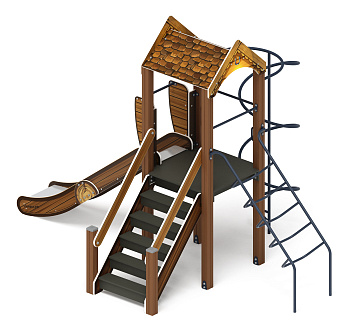 Играйте с нами (ЭКО) - ДИК 2.01.1.04-02 - Игровой комплекс H=1200