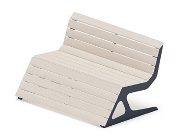 Скамья - МФ 42.02.05-11 (Беленый дуб) Д:1500  (под анкера)