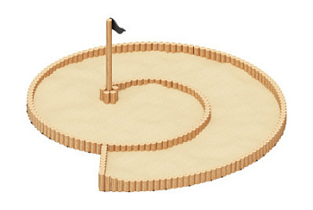 Песочница Улитка (Лиственница анкера) ИО 5.24.03-Л.И1