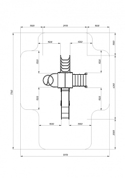 Играйте с нами (ЭКО) - ДИК 2.01.1.04-02 - Игровой комплекс H=1200