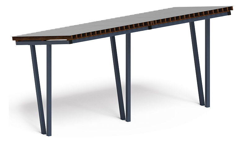 Пергола - МФ 77.03.02 /с поликарбонатом/