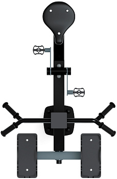 Степ+Вело (серый) - Уличный тренажер - СТ 018-13.И1