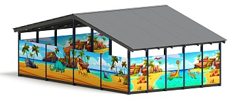 Теневой навес (Дино) - МФ 70.8.5-13