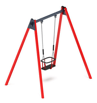 Качели М1 (красный) - ИО 11.М.04.03-01.И1