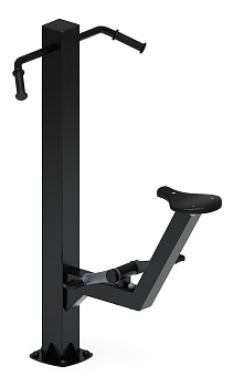 Вело (серый) - Уличный тренажер - СТ 016-13.И1