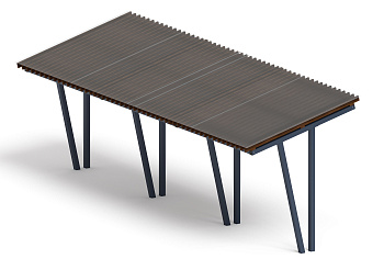 Пергола - МФ 77.03.03 /с поликарбонатом/