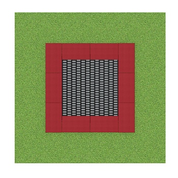 Батут встраиваемый малый - БТ 10.01.01-02