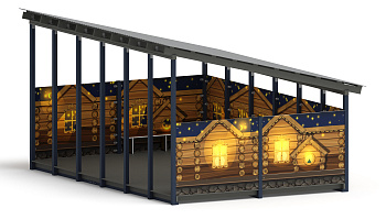 Теневой навес (Эко) - МФ 71.6.4-02