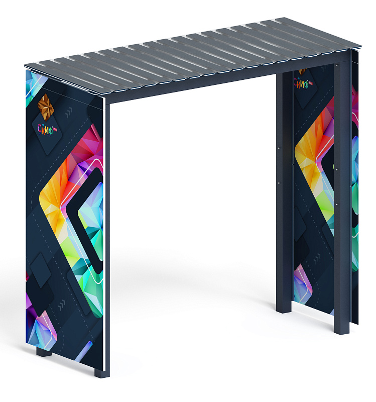 Пергола (СКИФ) - МФ 77.06.01 /с поликарбонатом/