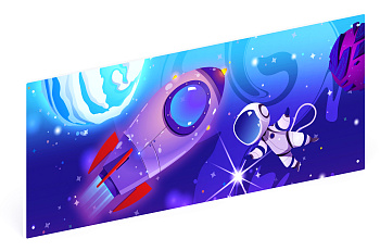 Космопорт - Ограждение из фанеры и бруса - МФ 90.14.01-01