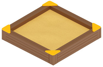 Песочница Солнышко мини - ИО 5.01.12-И1