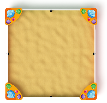 Песочница средняя (Ракушки) - ИО 5.01.02-01