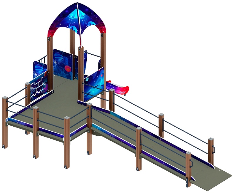 Забота Космопорт (космос) горка Н 750 ДОВ 20.14.03-01