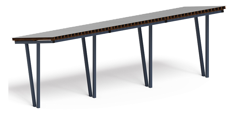 Пергола - МФ 77.03.03 /с поликарбонатом/