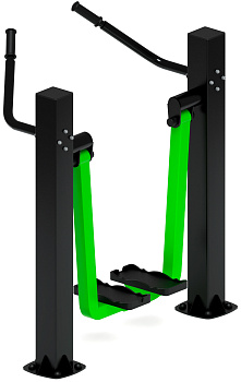 Шаговый (зеленый) - Уличный тренажер - СТ 005-12.И1