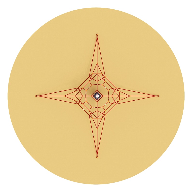 Пирамида - СК 2.05.01 сетка
