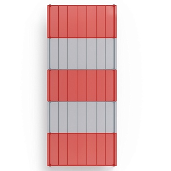 Теневой навес на 10 тренажеров - МФ 753.02 - Спорт