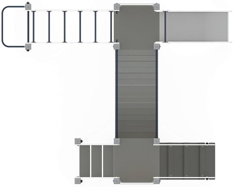 Карапуз (Эко) - ДИК 1.001.05-02 - Игровой комплекс Н=750