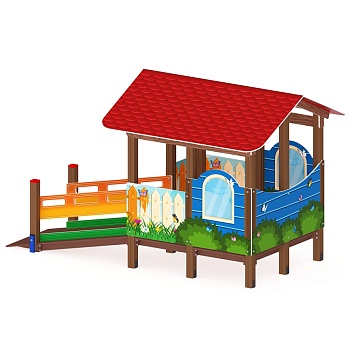 Манеж с навесом Домик - ДОВ 30.01.01 - Забота (Счастливое детство)