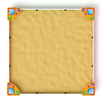 Песочница большая (Ракушки) - ИО 5.01.03-01