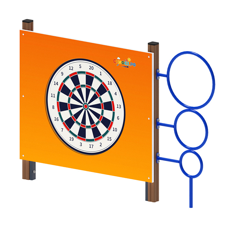 Стенка для метания со стойкой -СО 1.20.07-И1