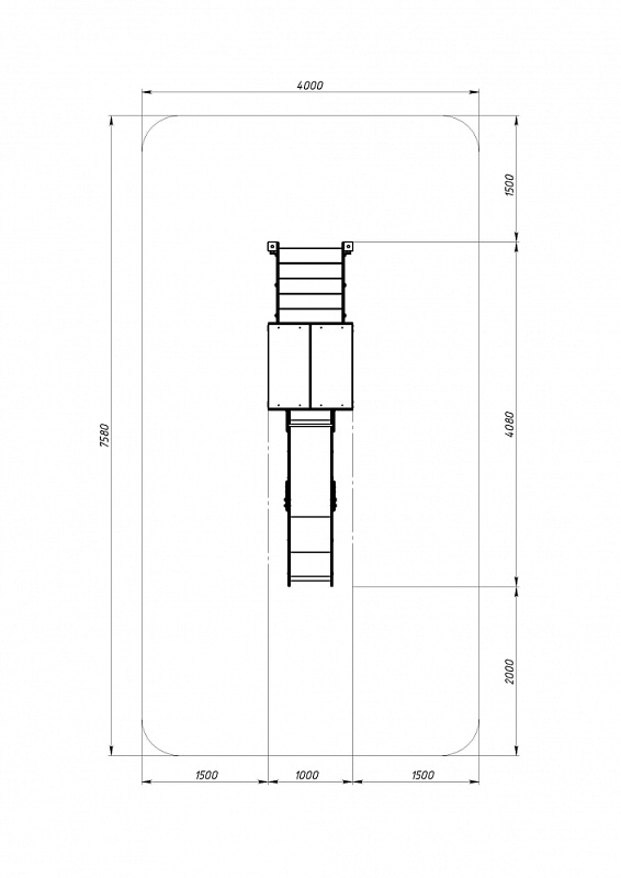 Играйте с нами (ЭКО) - ДИК 2.01.1.01-02 - Игровой комплекс H=1200