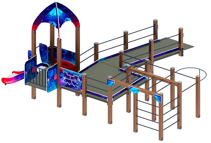 Забота Космопорт (космос) горка Н 750 ДОВ 20.14.02-01