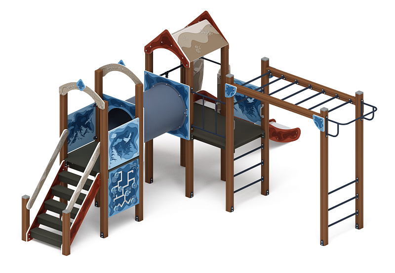 Рада (Алтай) - ДИК 2.01.2.08-24 - Игровой комплекс H=1200