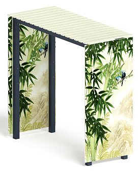 Пергола (Бамбук) - МФ 77.06.01-03 /без поликарбоната/