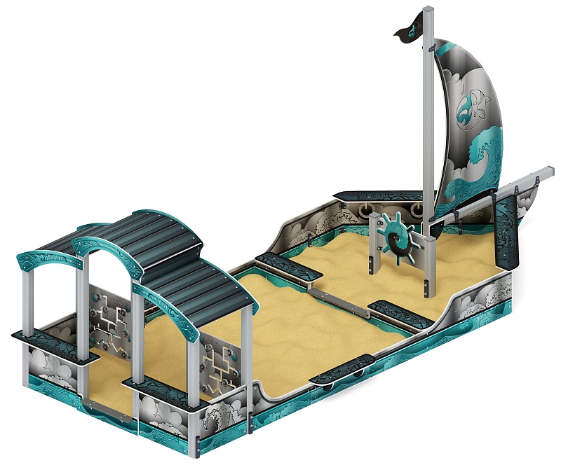 Песочный дворик Морской Яхта (Лагуна) ИО 6.03.01-05