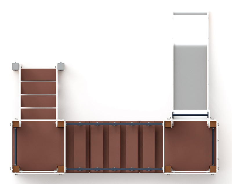 Королевство (Картонное) - ДИК 1.15.07-12 - Игровой комплекс H=900