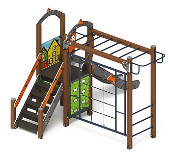 Играйте с нами (Город) - ДИК 2.01.1.05-01 - Игровой комплекс H=1200