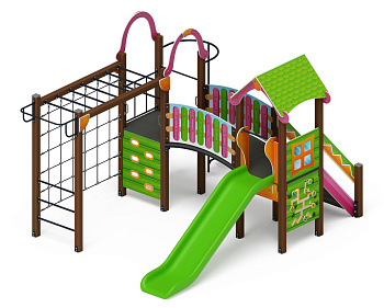 Лукоморье - ДИК 2.25.06-11 - Игровой комплекс H=1200