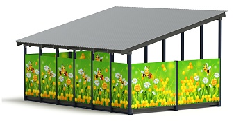 Теневой навес (Пчёлка) - МФ 71.6.4-05