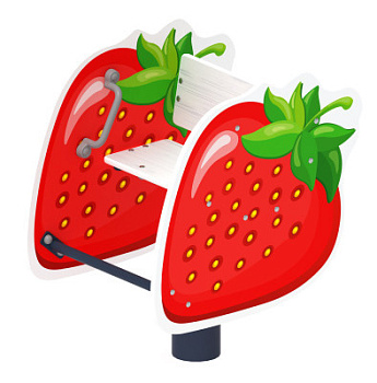 Клубника - Качалка на пружине - ИО 22.01.15-И1