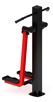 Хипс (красный) - Уличный тренажер - СТ 015-11.П