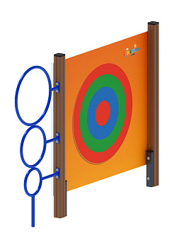 Стенка для метания со стойкой -СО 1.20.07-И1