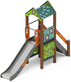 Играйте с нами (Город) - ДИК 2.01.1.01-11 - Игровой комплекс H=1200