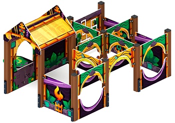 Лабиринт Морской (Волшебный город Майя) МФ 20.17.01-02.И1